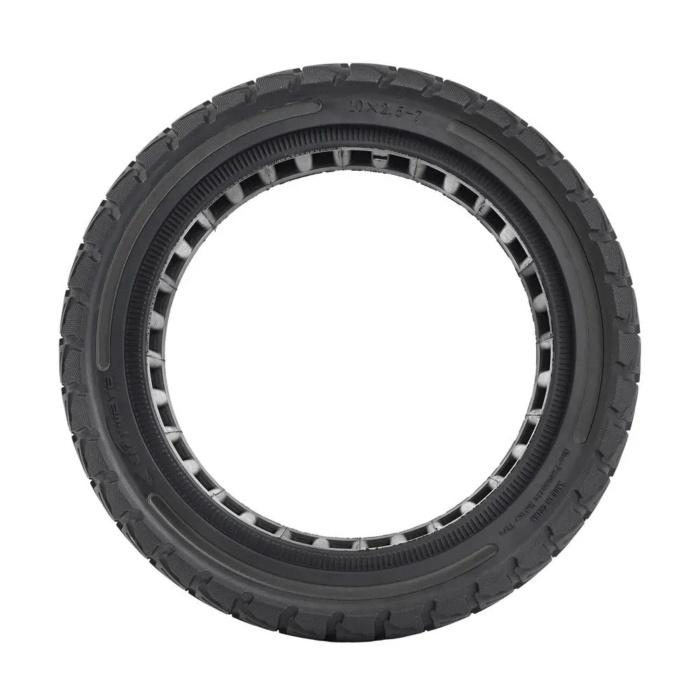 10x2.5-7 Electric Scooter Honeycomb Tire Tubeless Solid Tire Compatible for Xiaomi Scooter 4/4 Pro Electric Scooter