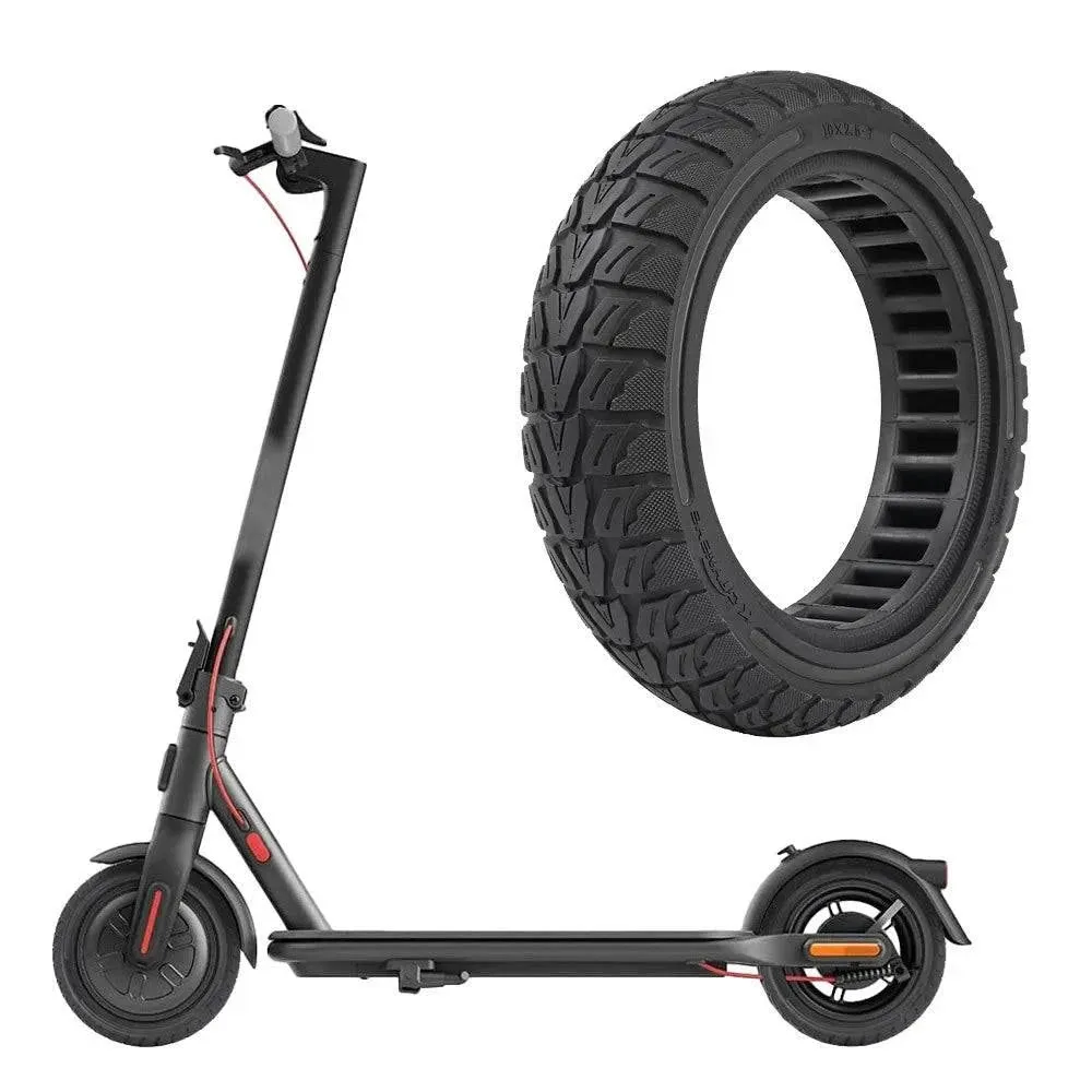 10x2.5-7 Electric Scooter Honeycomb Tire Tubeless Solid Tire Compatible for Xiaomi Scooter 4/4 Pro Electric Scooter