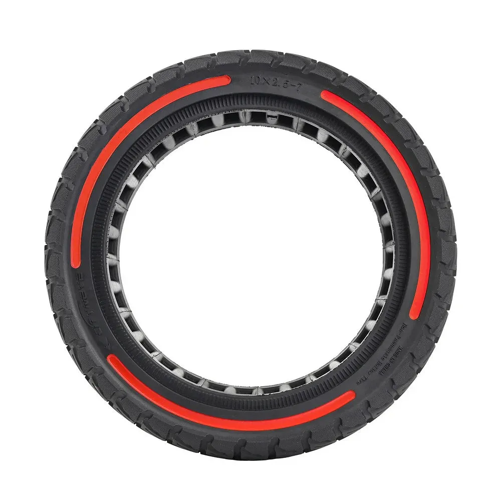 10x2.5-7 Electric Scooter Honeycomb Tire Tubeless Solid Tire Compatible for Xiaomi Scooter 4/4 Pro Electric Scooter