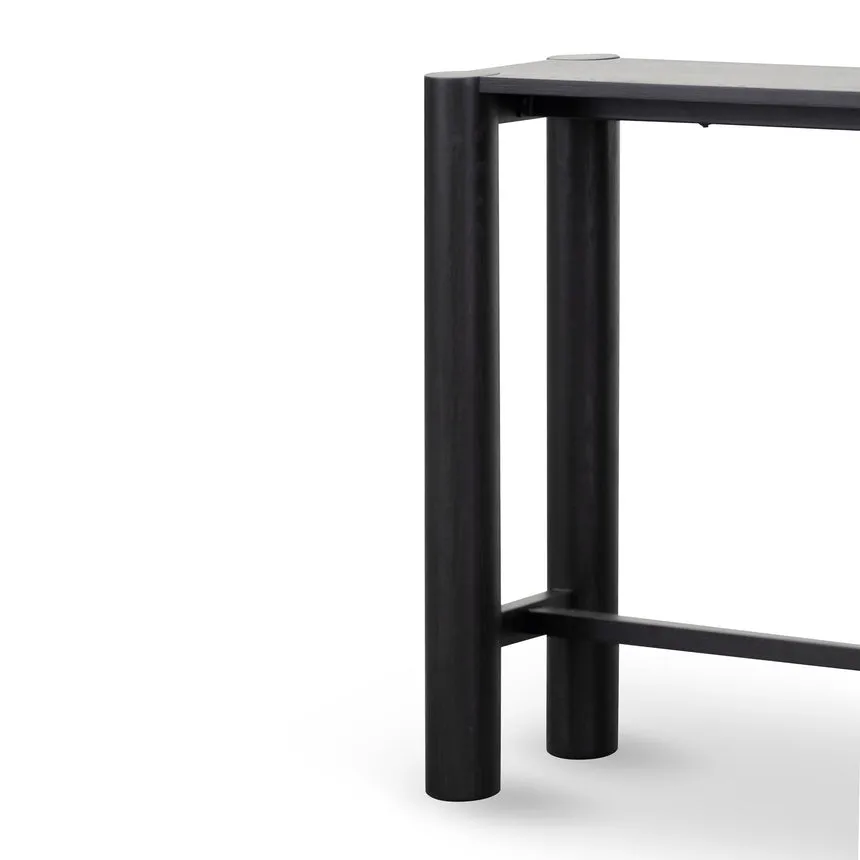 1.5m Console Table - Full Black