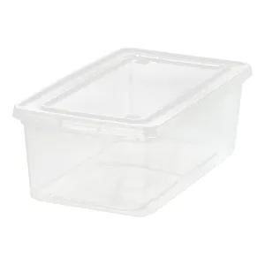 5 Quart Clear Storage Box, 18 Pack