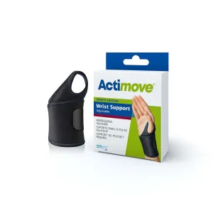 Actimove Sports Edition, Wrist Support, Adjustable, Universal, Black