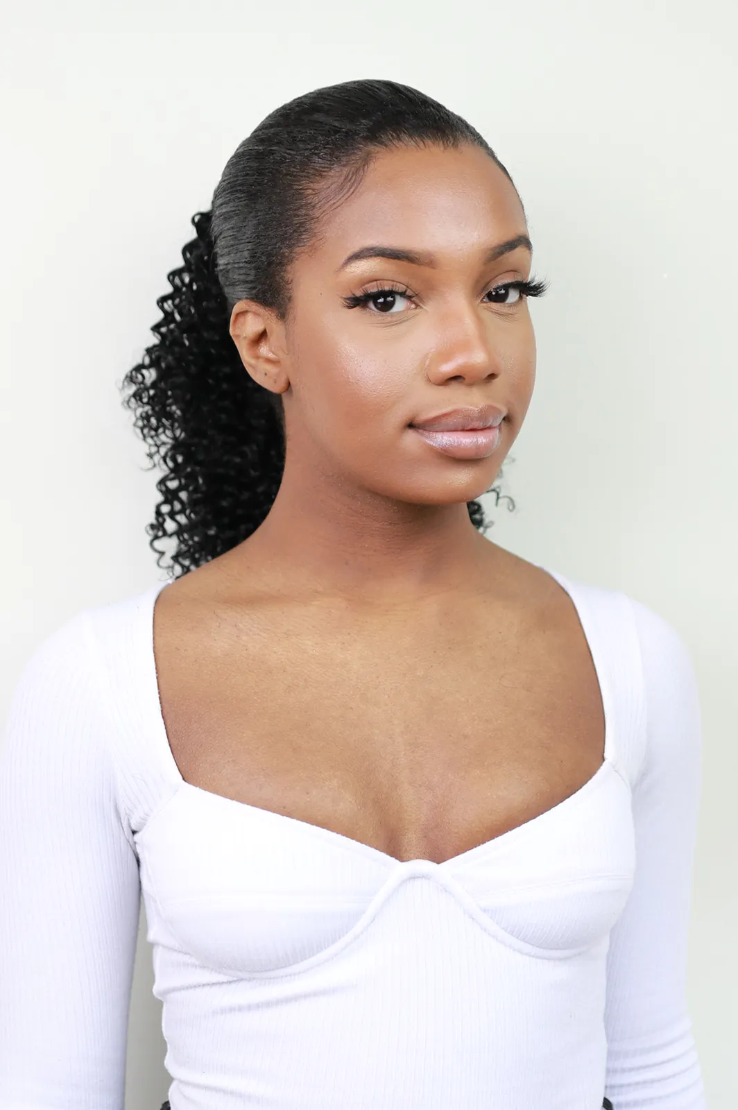 Aisha: Heat Resistant Synthetic Fibre Kinky Ponytail