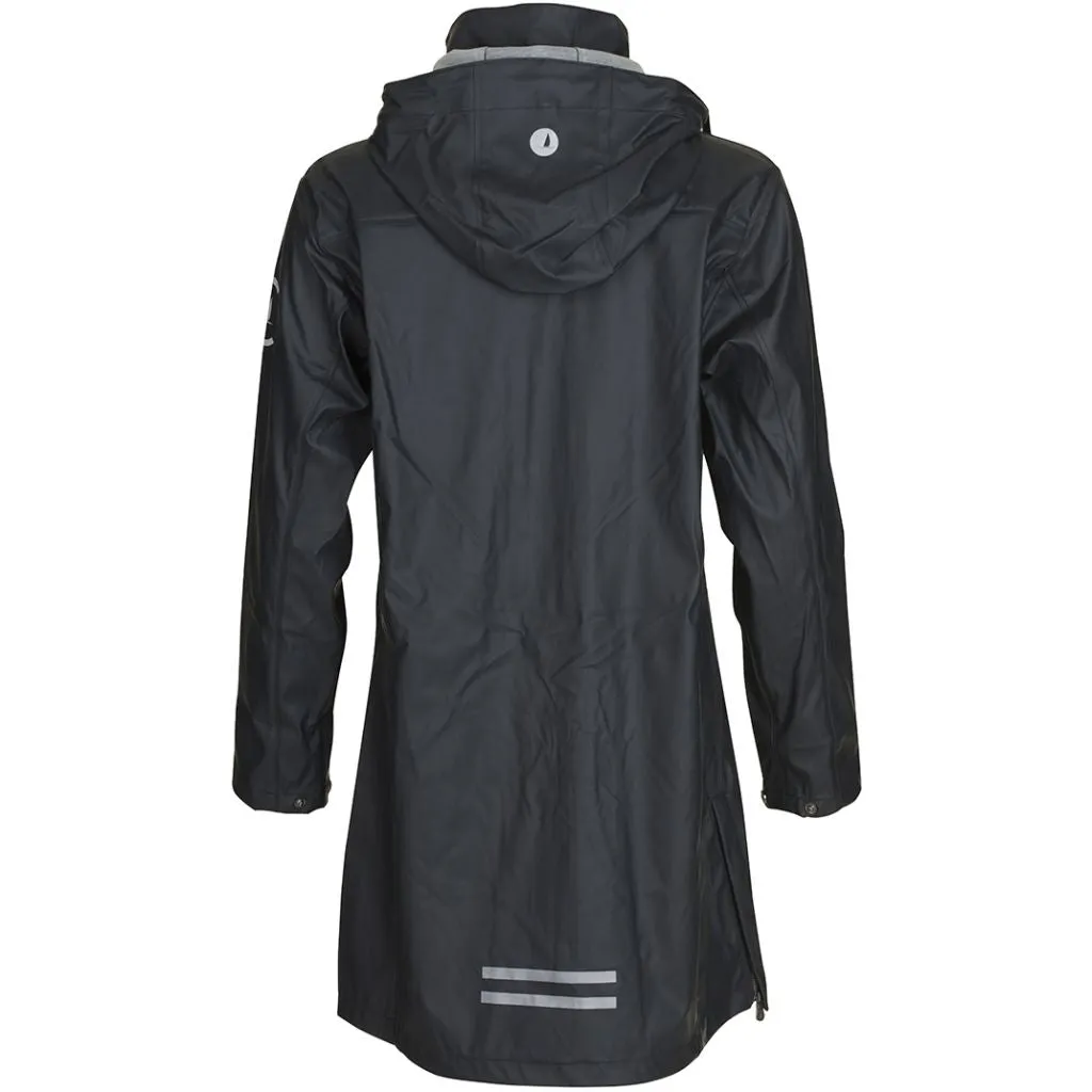 Brooke Solid Raincoat - Dark Navy