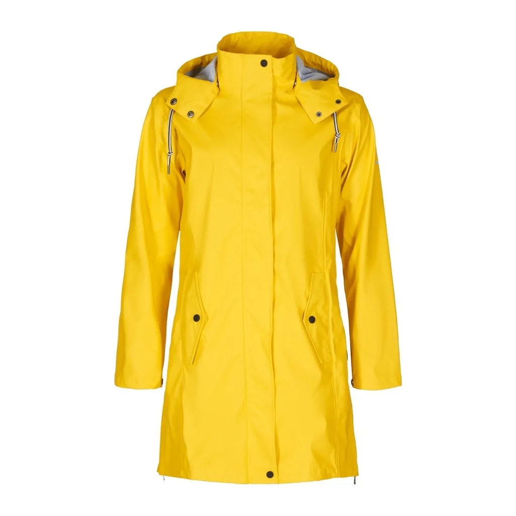 Brooke Solid Raincoat - Yellow