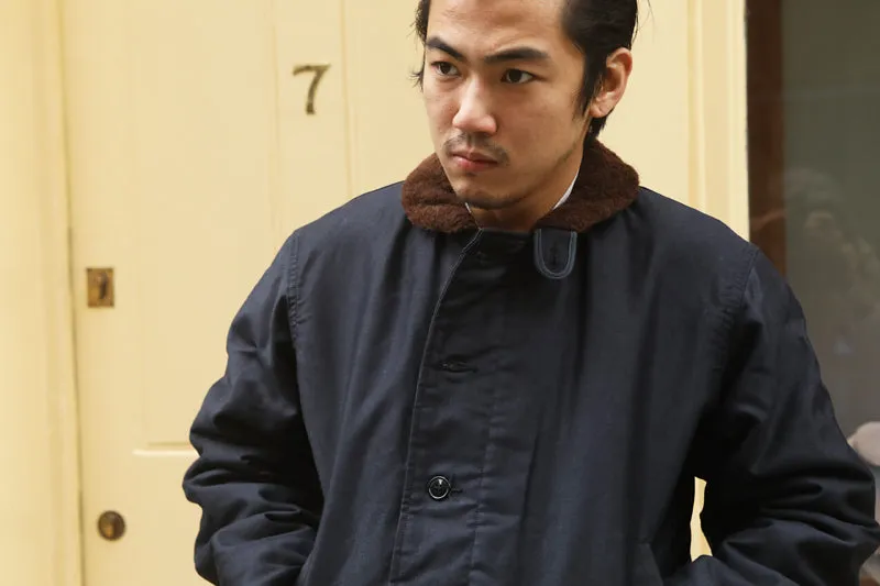 BUZZ RICKSON'S TYPE N-1 DECK JACKET DEMOTEX NAVY