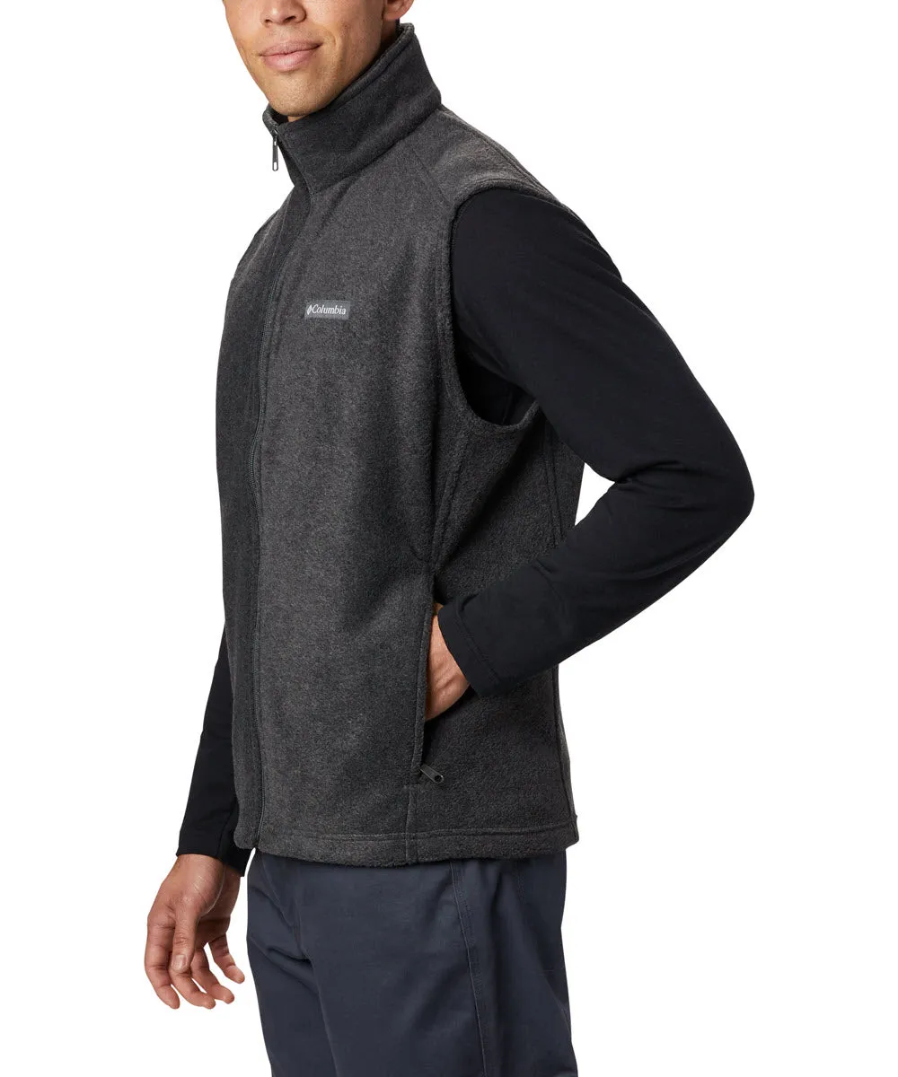 Columbia Men's Steens Mountain Fleece Vest - Charcoal Heather