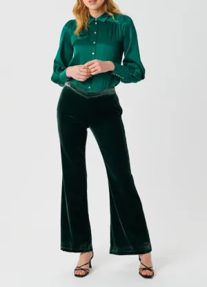 Dea Kudibal Nebraska Velvet Trousers Fern