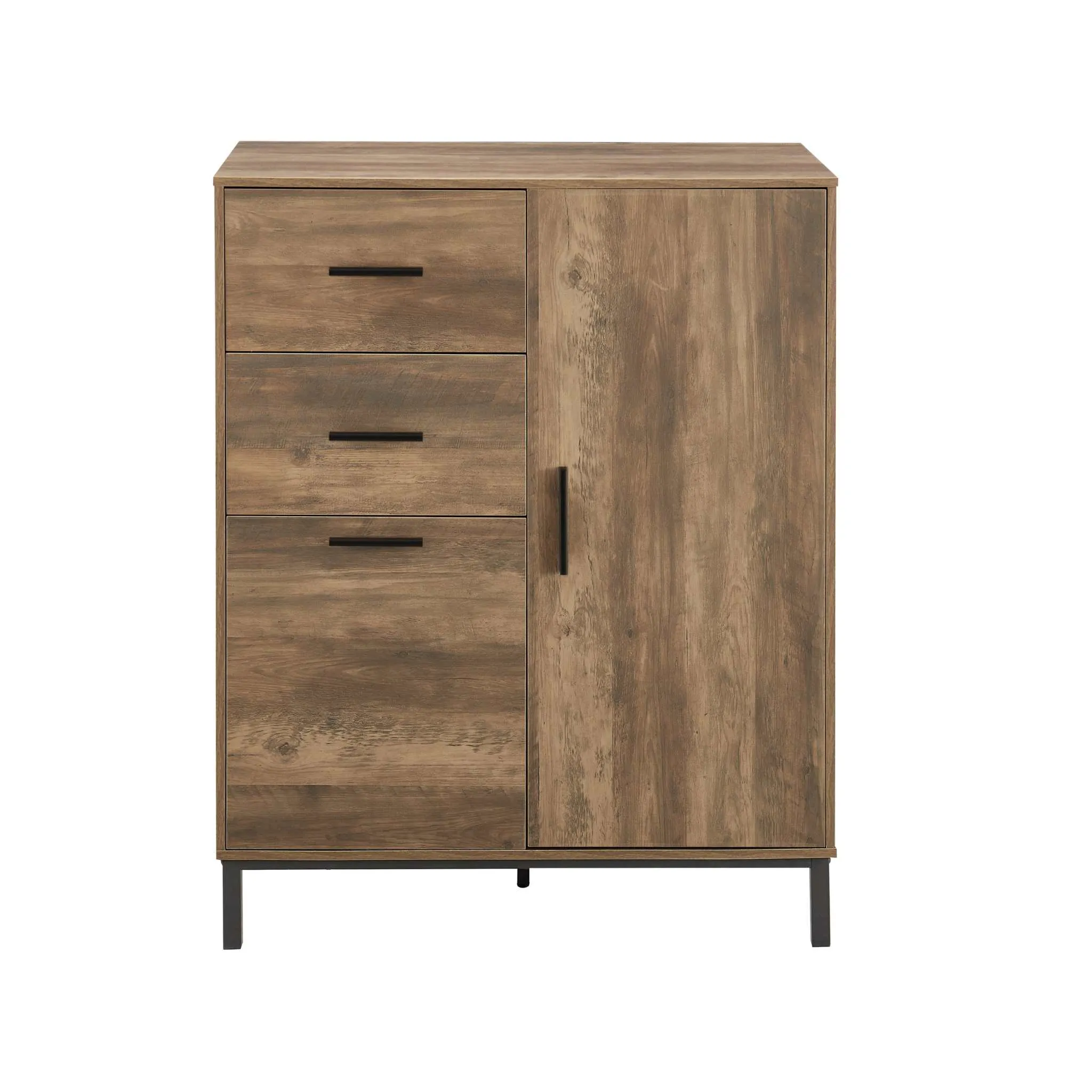 Dresser and Nightstand Set - MerryLuk Bronx Wardrobe Bundle