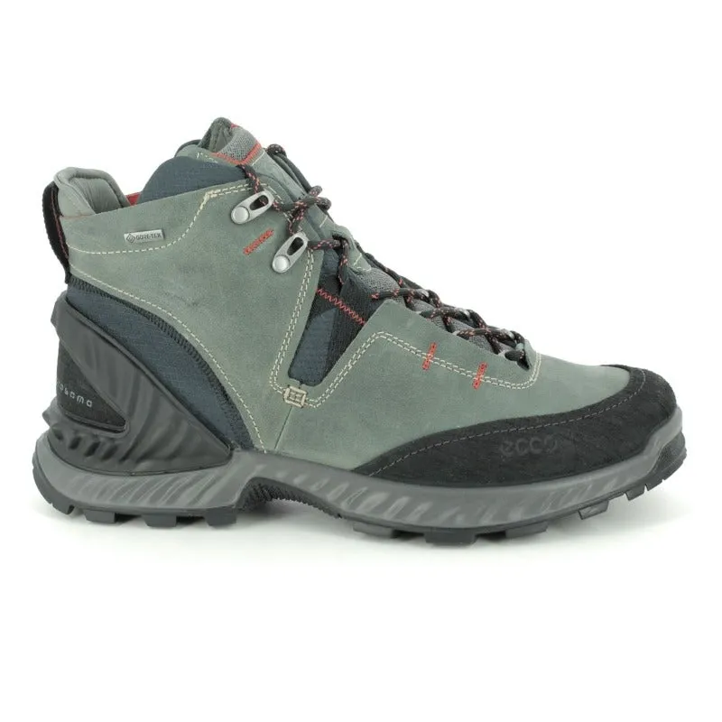 Ecco Exohike Men's Goretex Walking Boots - Black/Lake