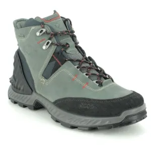 Ecco Exohike Men's Goretex Walking Boots - Black/Lake