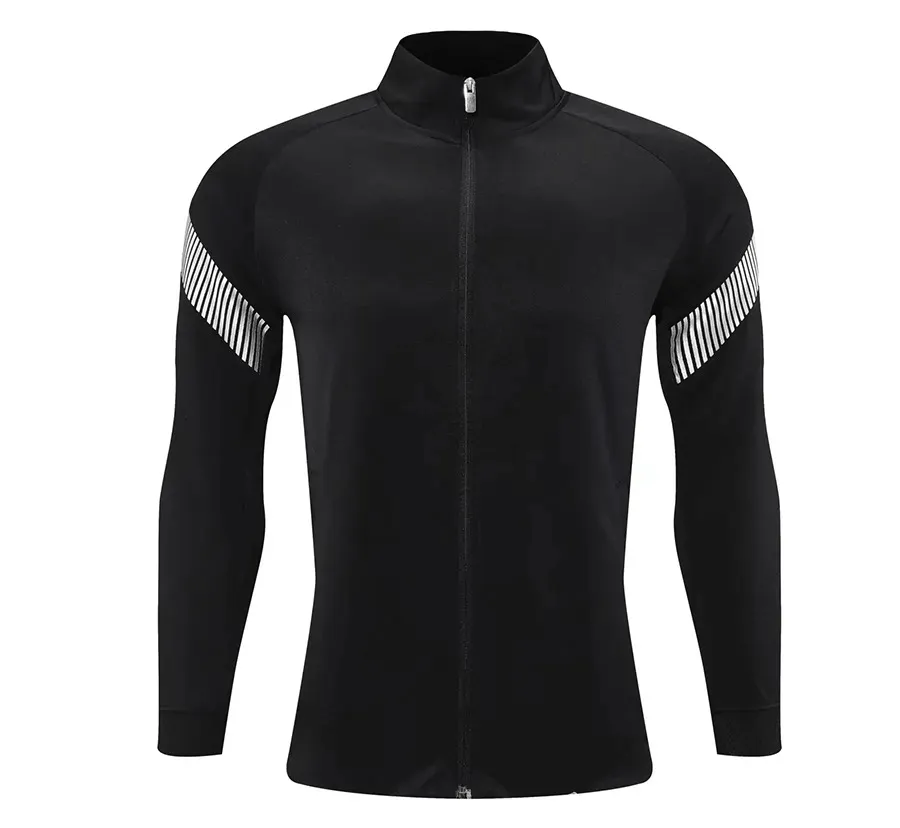 Full Zipper Cycling Jersey with Reflective Stripes - SF1975