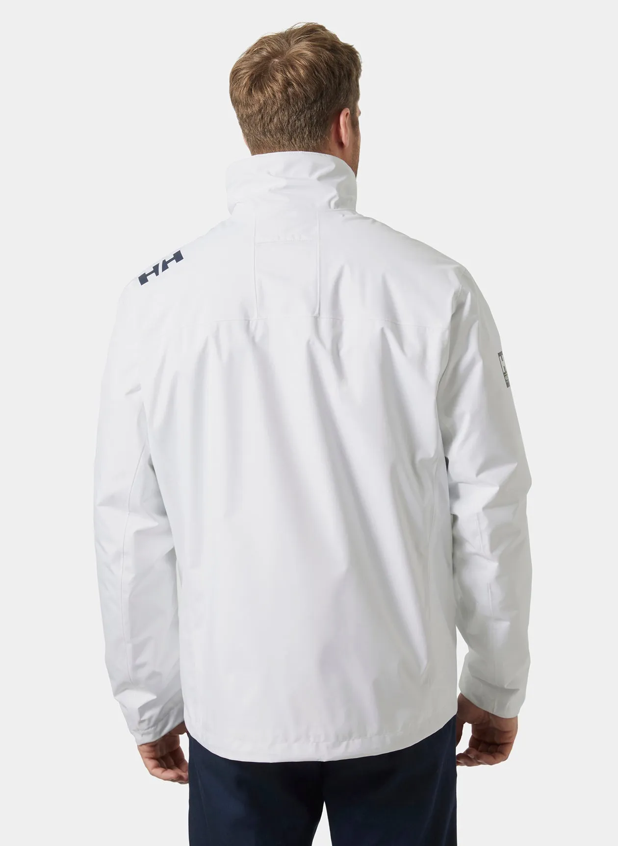 Helly Hansen Mens Crew Midlayer Custom Jackets 2.0, White