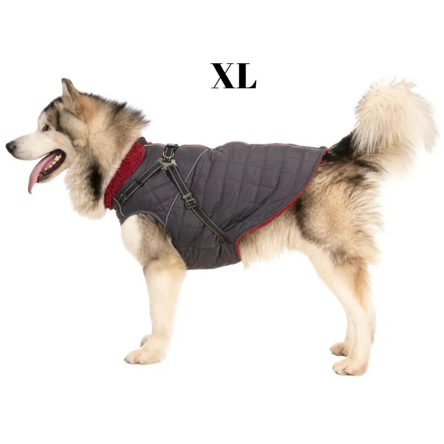 Hercules - Windproof 2 In 1 Dog Jacket With Harness