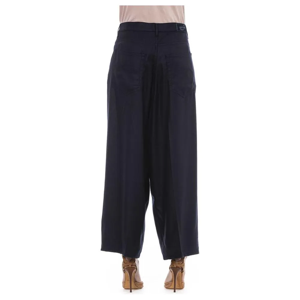 Jacob Cohen Black Cotton Women Pant