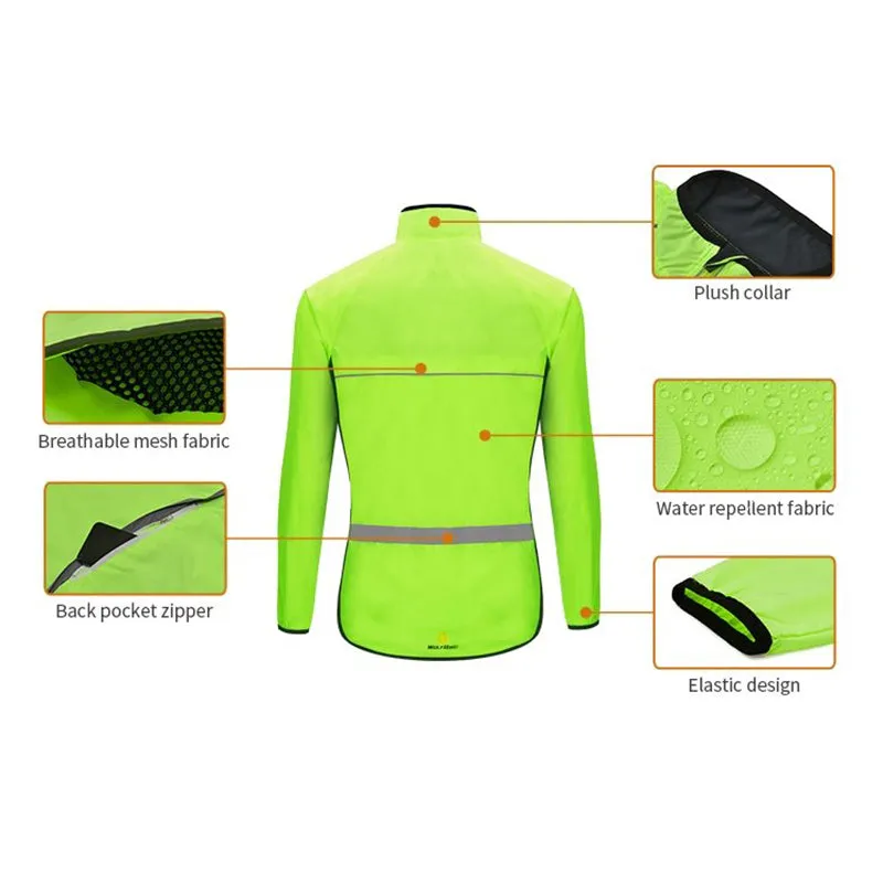 Men's and women's outdoor cycling jackets