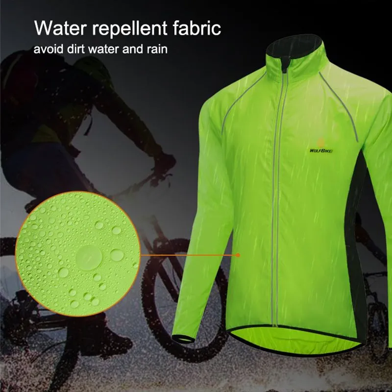 Men's and women's outdoor cycling jackets