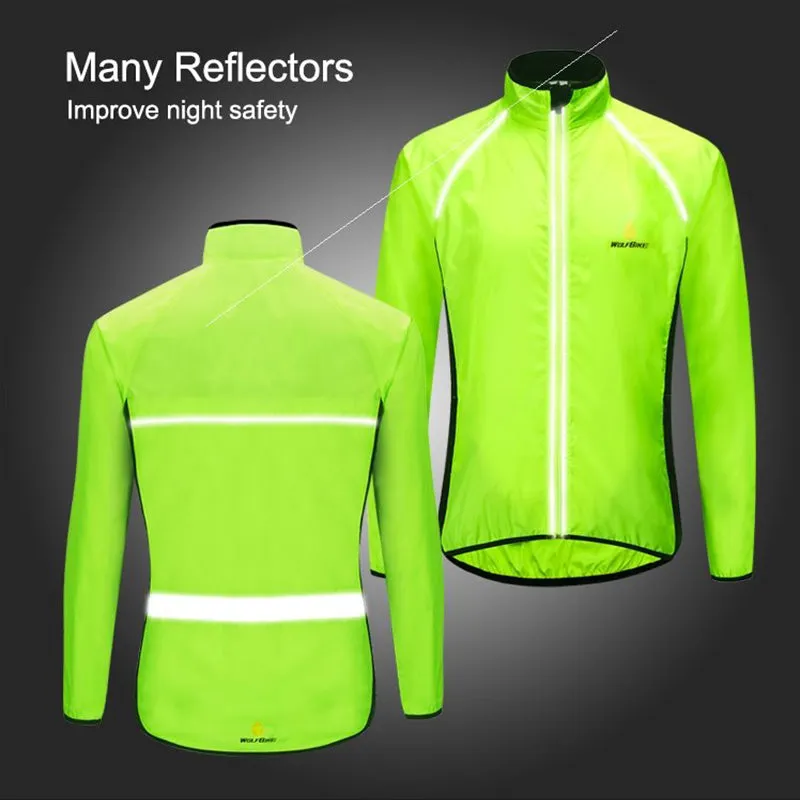 Men's and women's outdoor cycling jackets