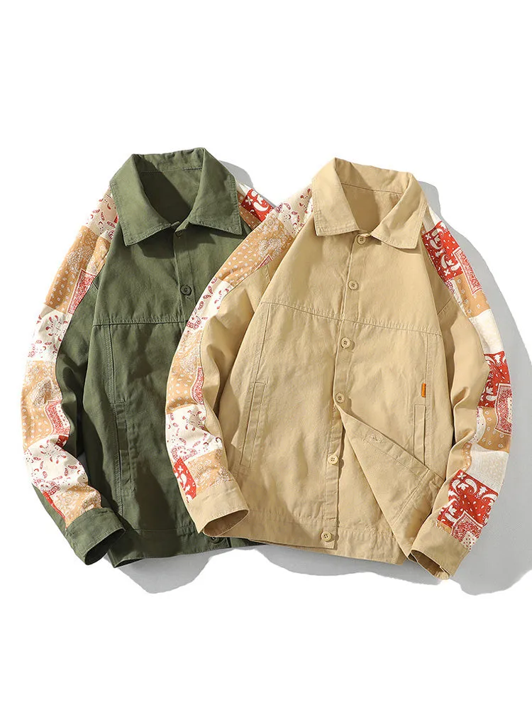 Men'S Cashew Flower Jacket