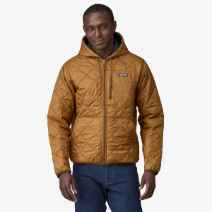 Patagonia Men's Diamond Quilted Bomber Hoody - SHELTER BROWN