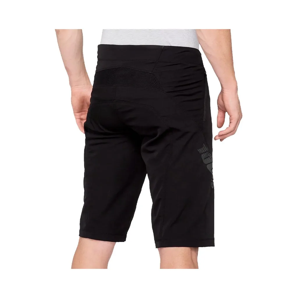 Shorts 100% Mens Airmatic - Black