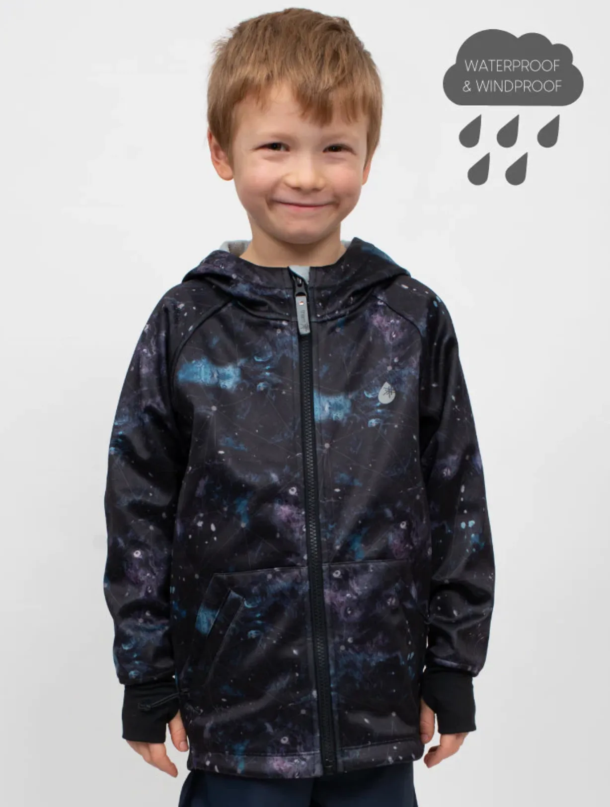 The All-Weather Fleece Hoodie - Astral Sky - KIDS