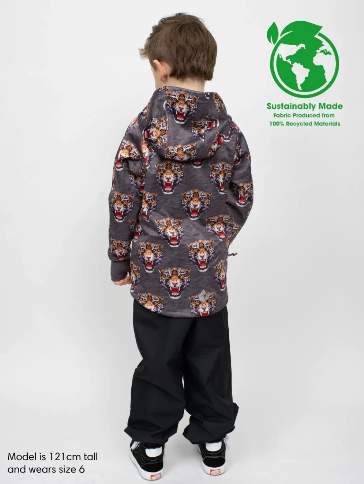 The All-Weather Fleece Hoodie - Tiger - KIDS