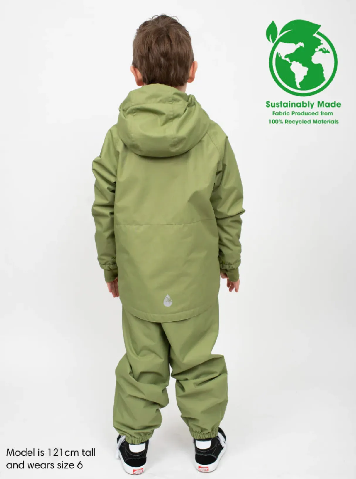 The Splash Magic Storm Jacket - Olive - KIDS