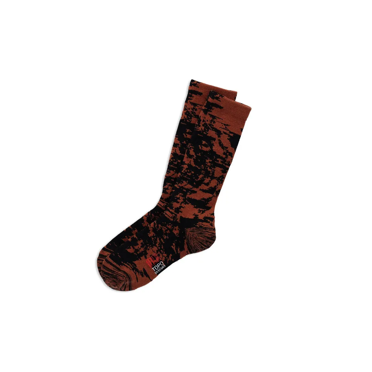 Topo Designs : Town Socks : Brick Multi