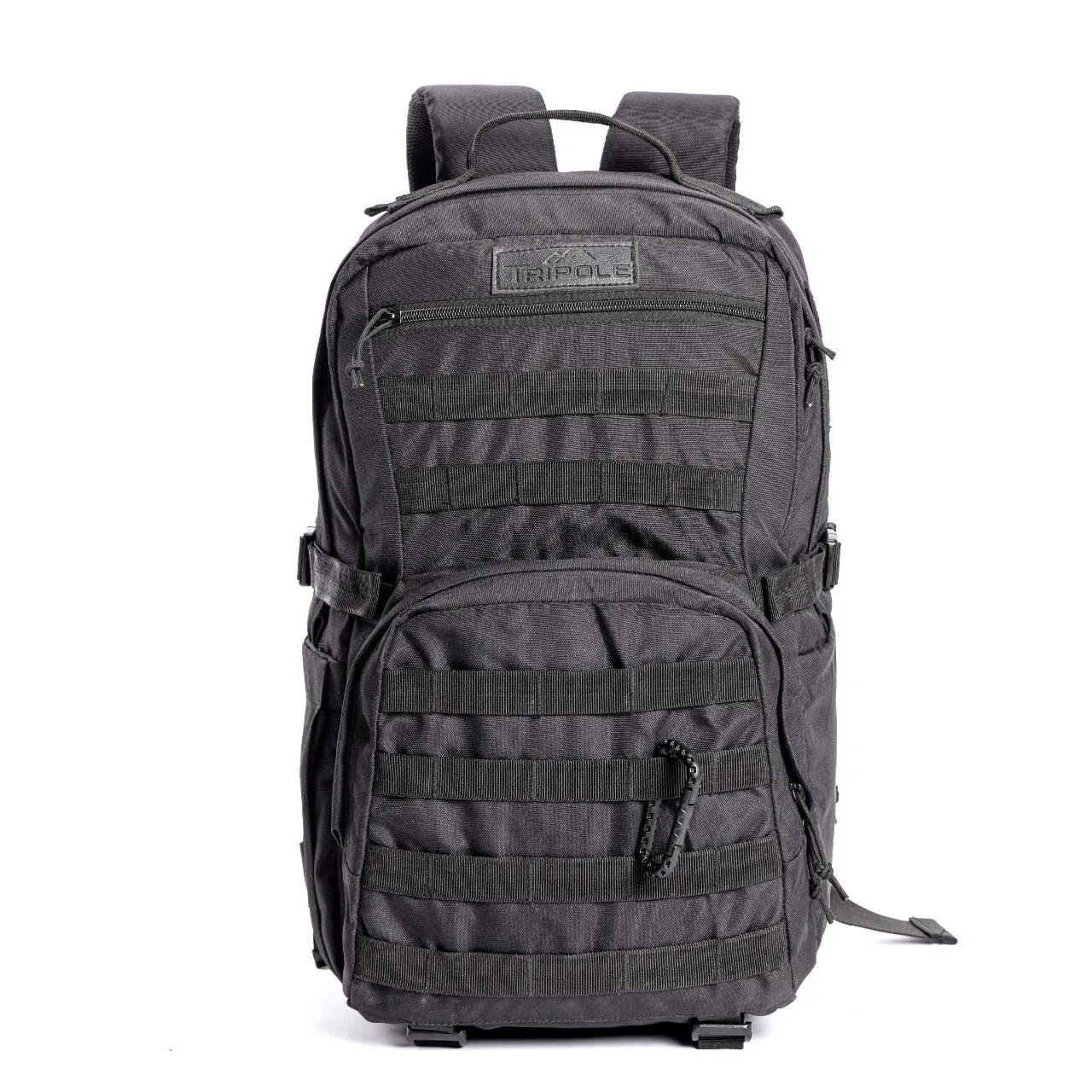 Tripole Captain 25Litres Tactical Backpack with MOLLE Webbing and Carabiner