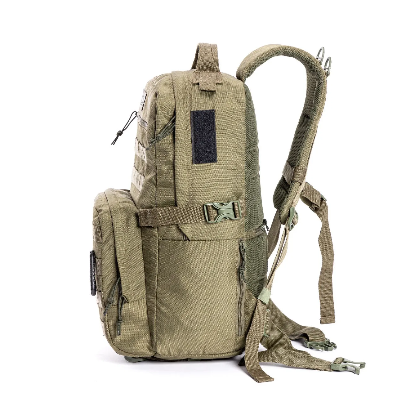 Tripole Captain 25Litres Tactical Backpack with MOLLE Webbing and Carabiner