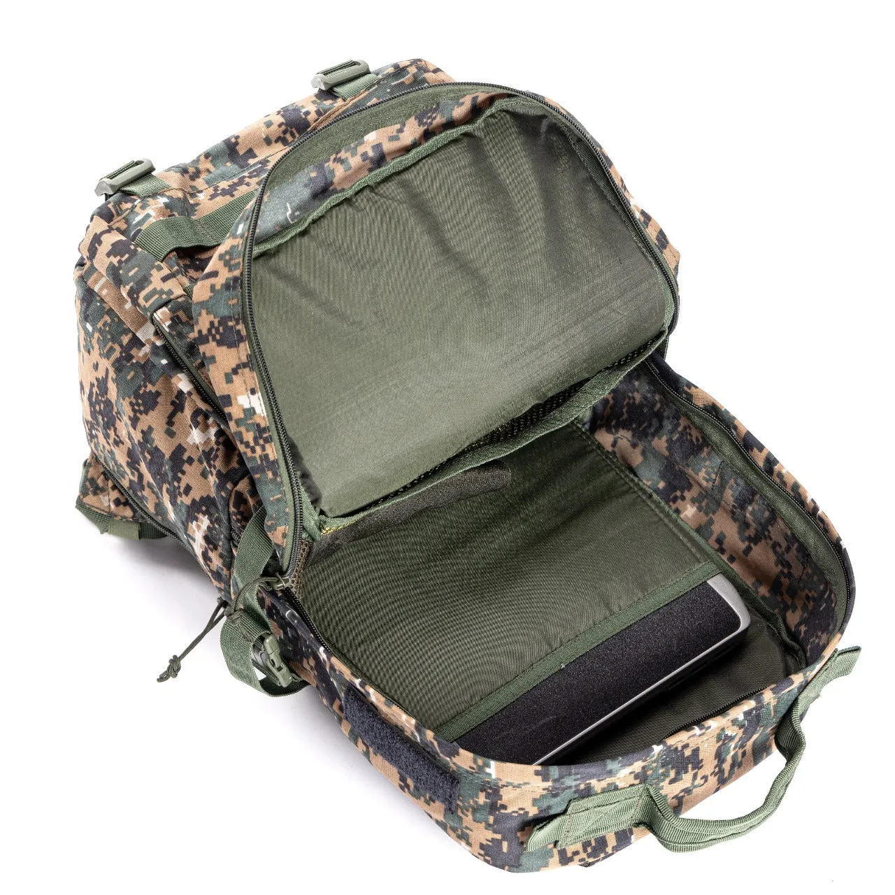 Tripole Captain 25Litres Tactical Backpack with MOLLE Webbing and Carabiner