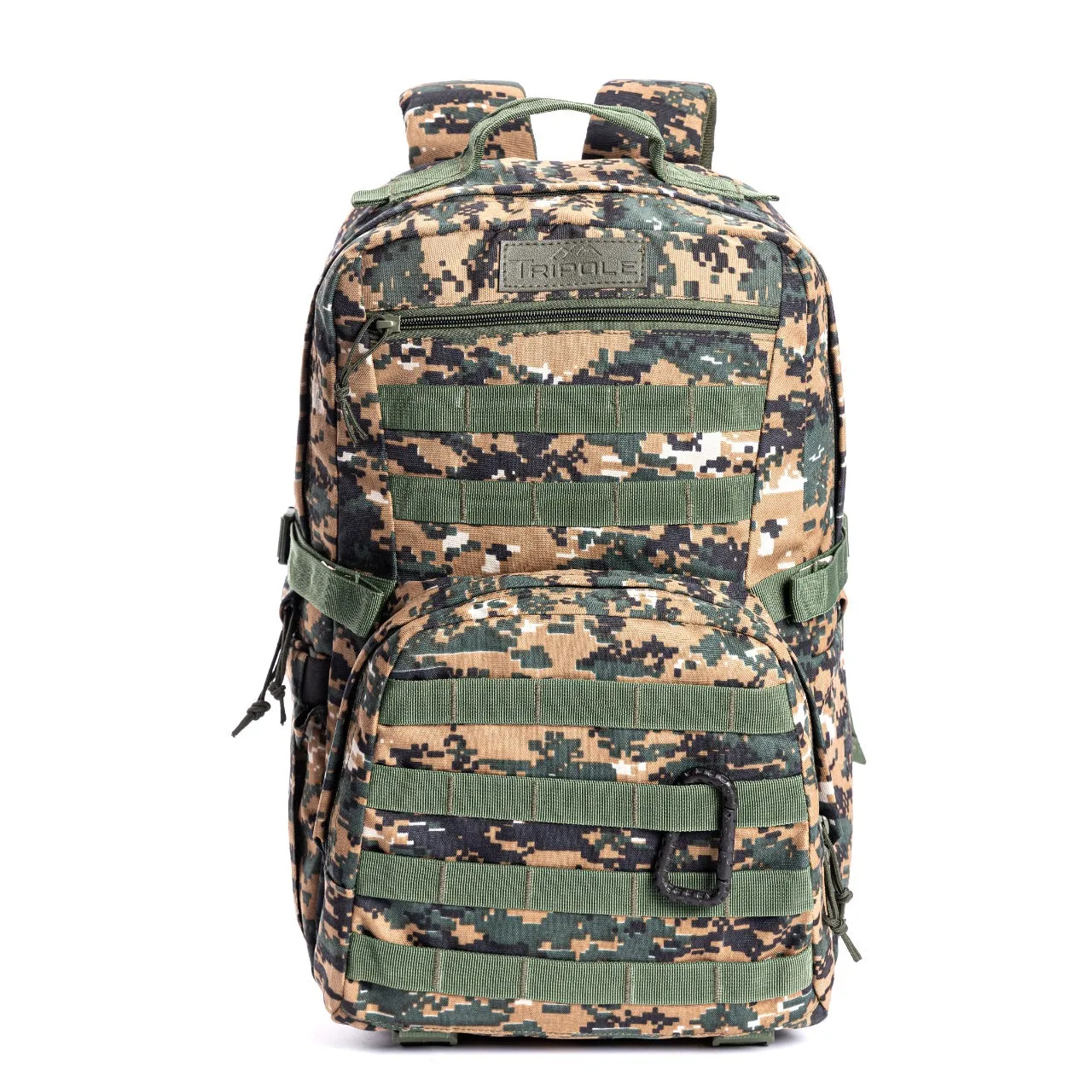 Tripole Captain 25Litres Tactical Backpack with MOLLE Webbing and Carabiner