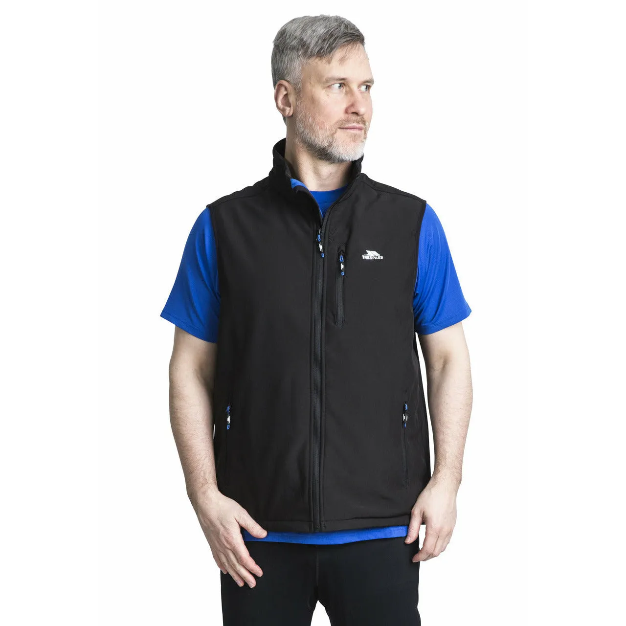 Vassus Men's Softshell Gilet - Black