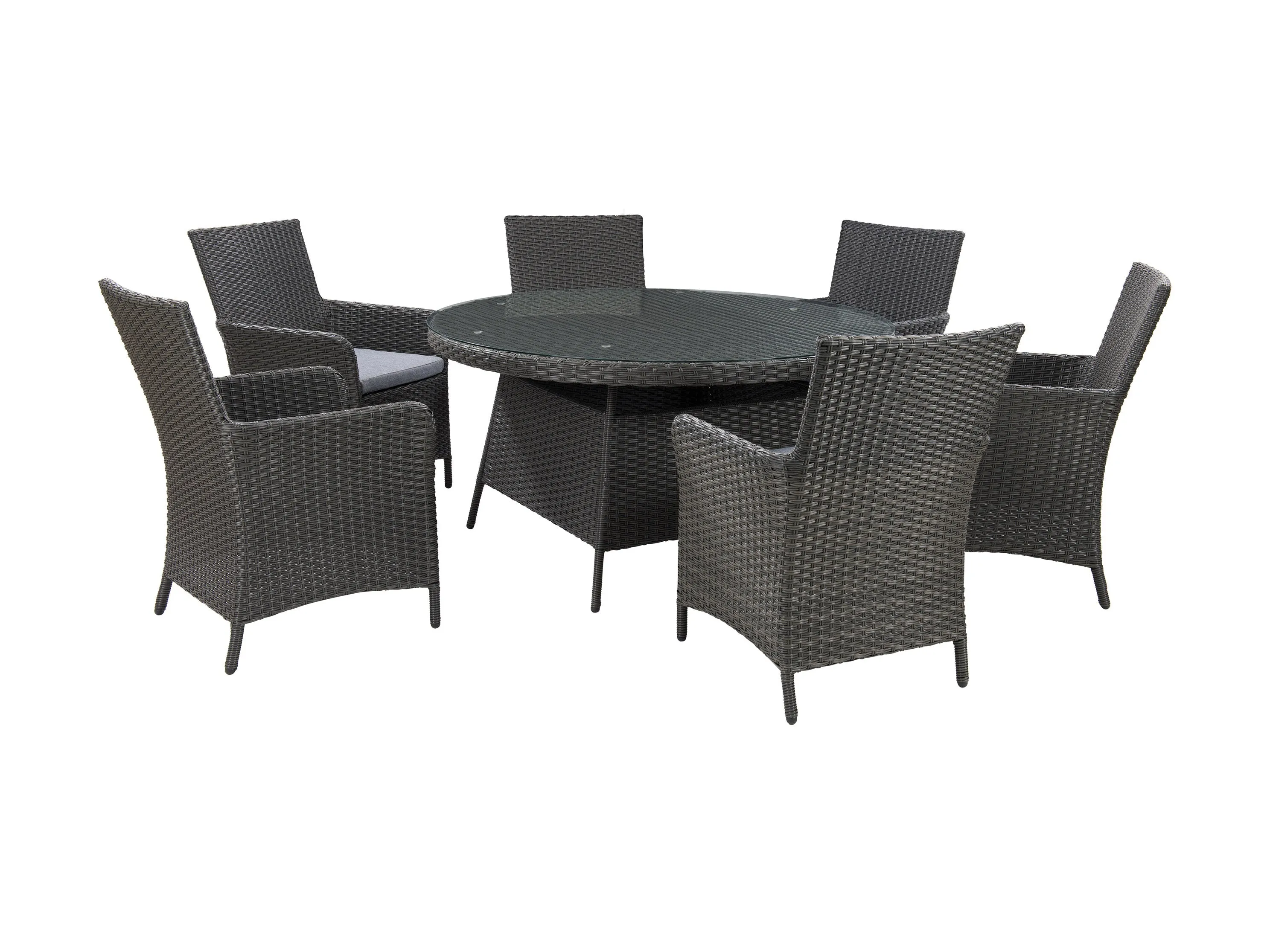 Weather Resistant Patio Dining Set - 7pcs